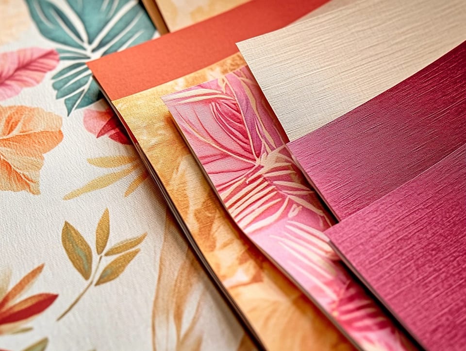 UV ink color matching and calibration for commercial wallpaper printing