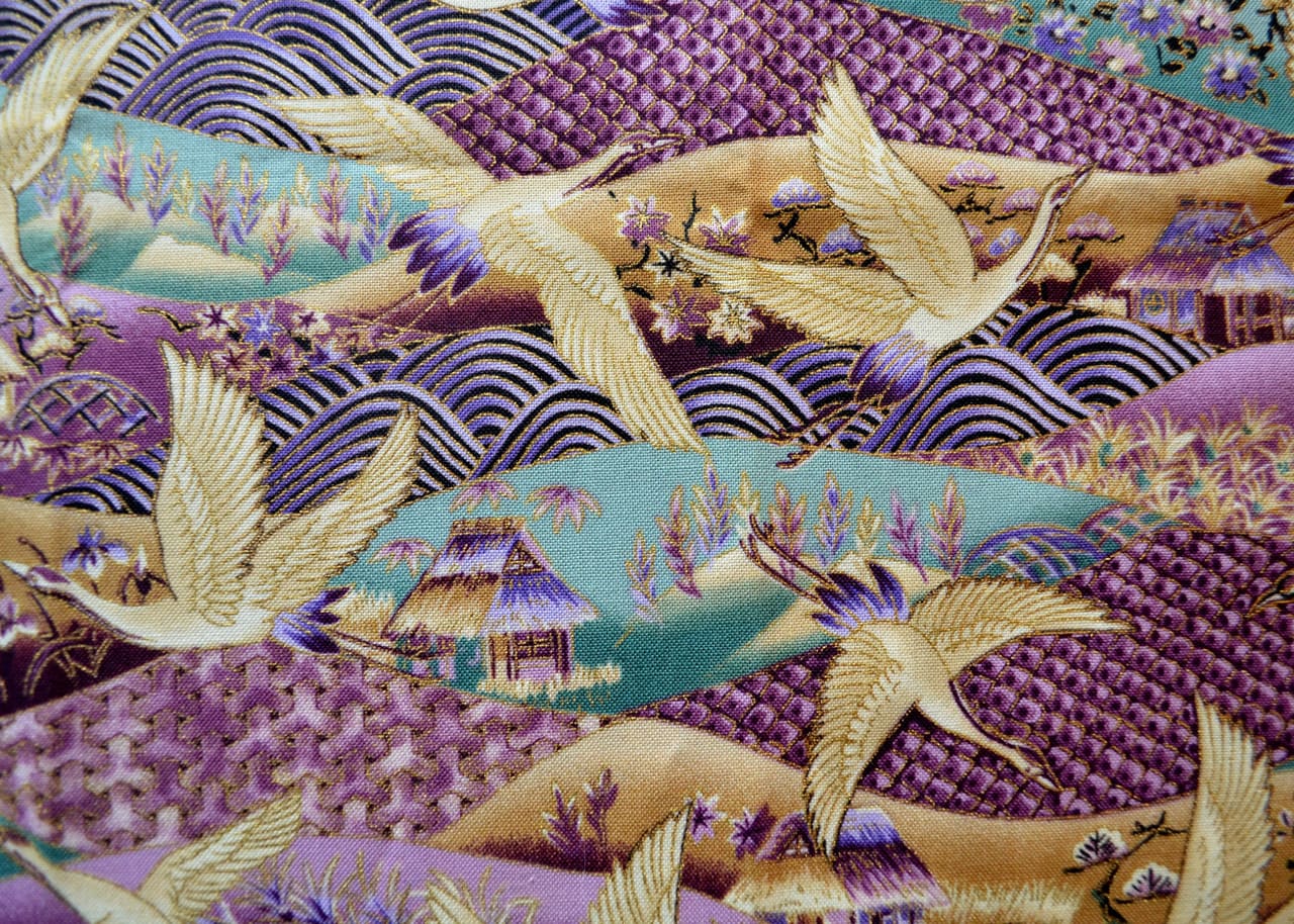 Image of an intricate woven textile